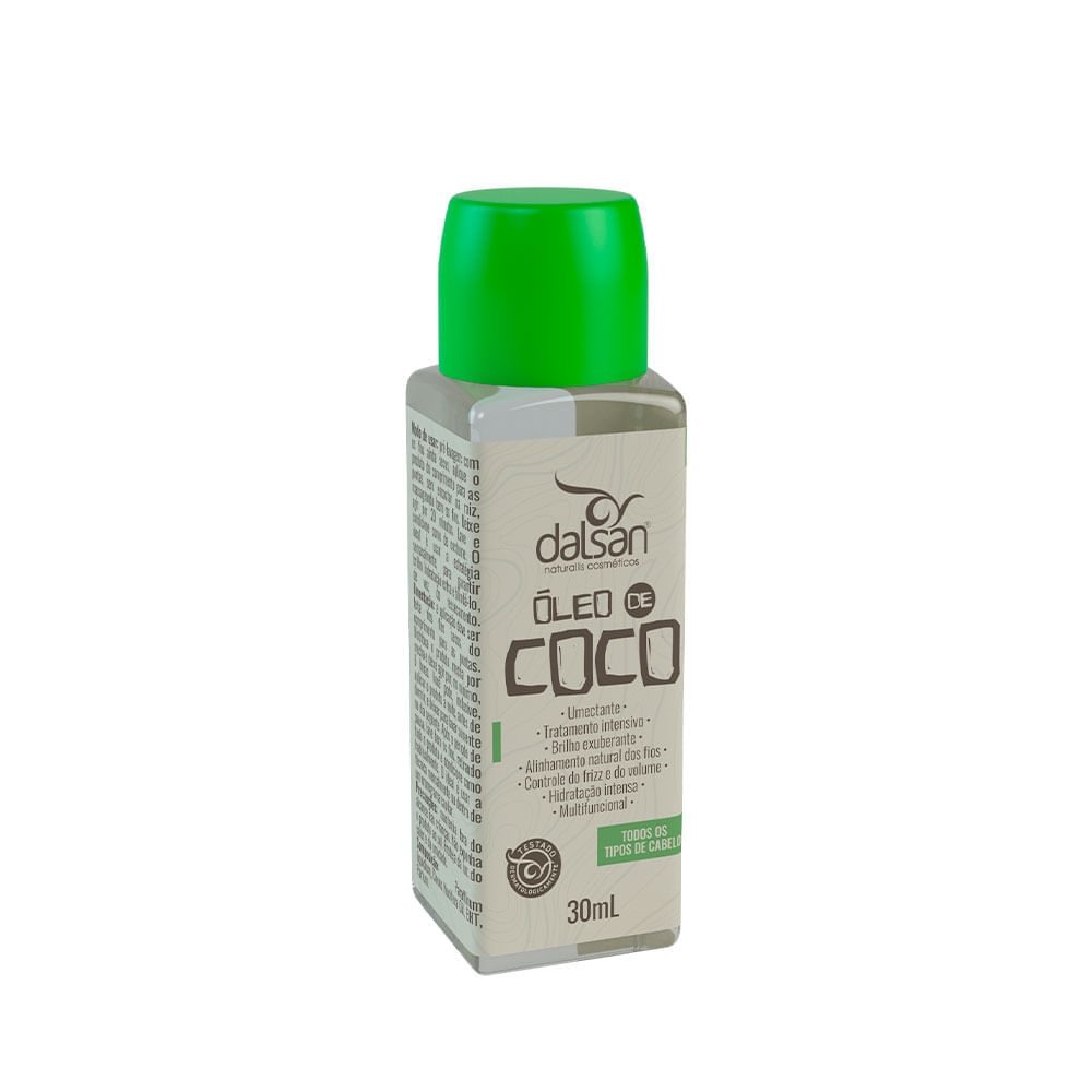 Ampola Capilar Dalsan Óleo Coco 30ml