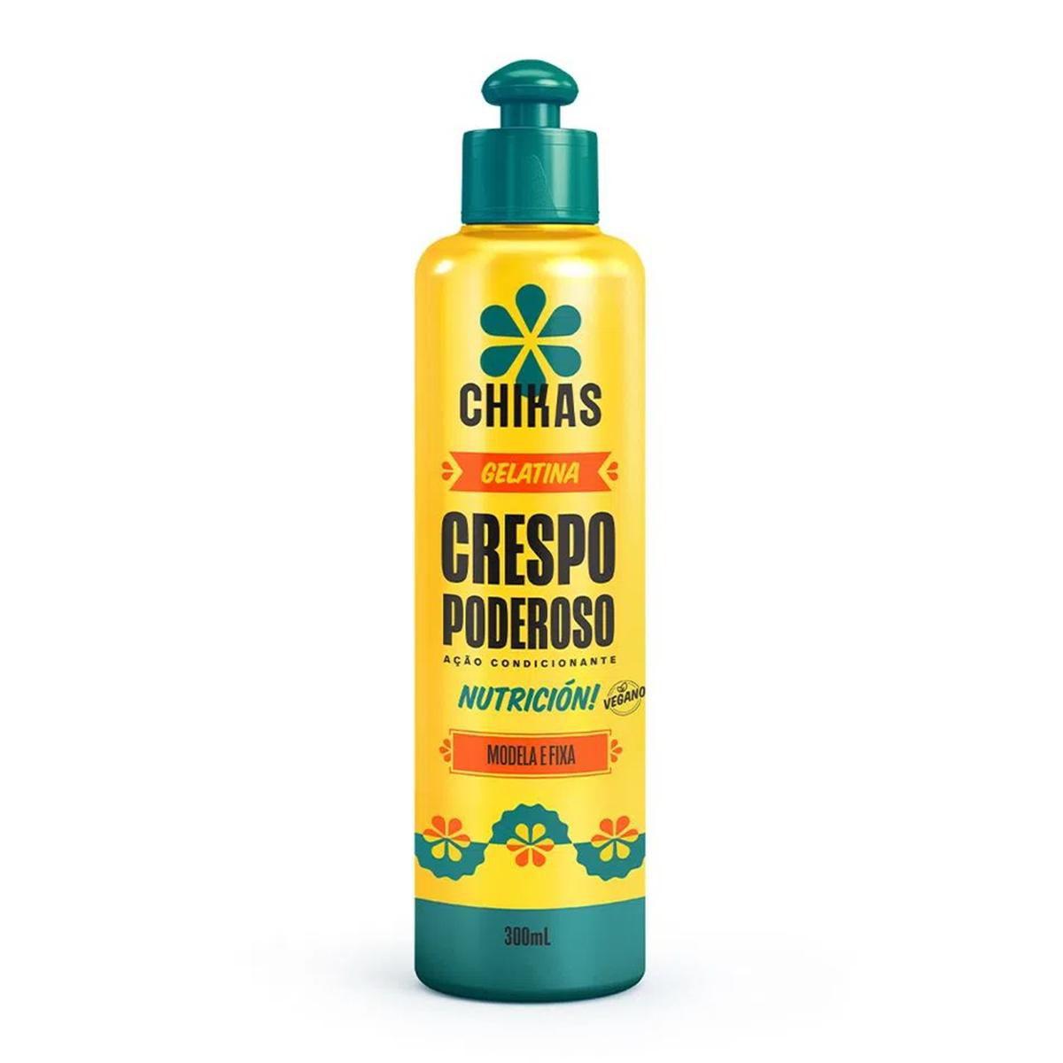 Gelatina Chikas Crespo Poderoso 300g