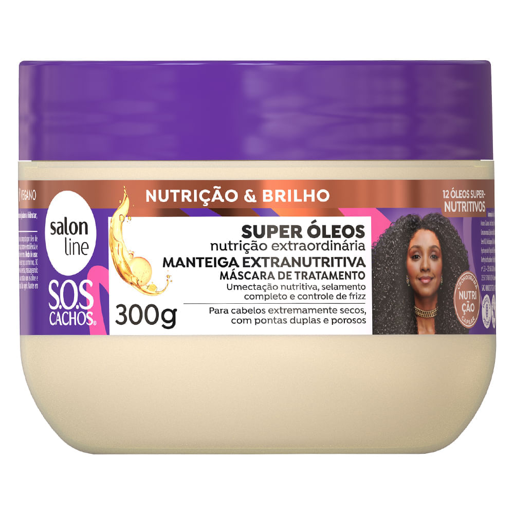 Creme De Tratamento Salon Line SOS Manteiga Extra Nutritiva 300g