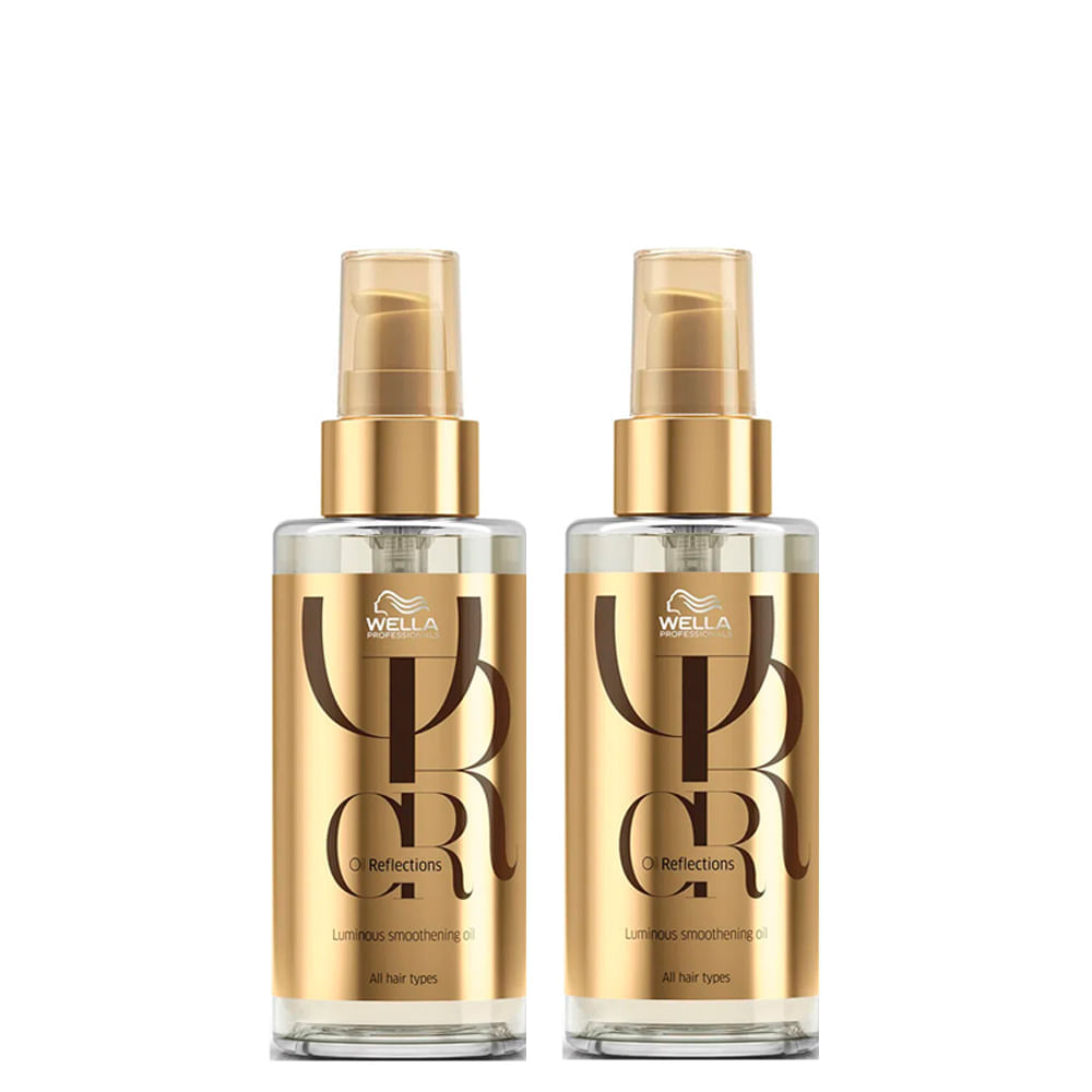 Kit Wella Professionals Oil Reflections Óleo Capilar 100 ml 2 Unidades