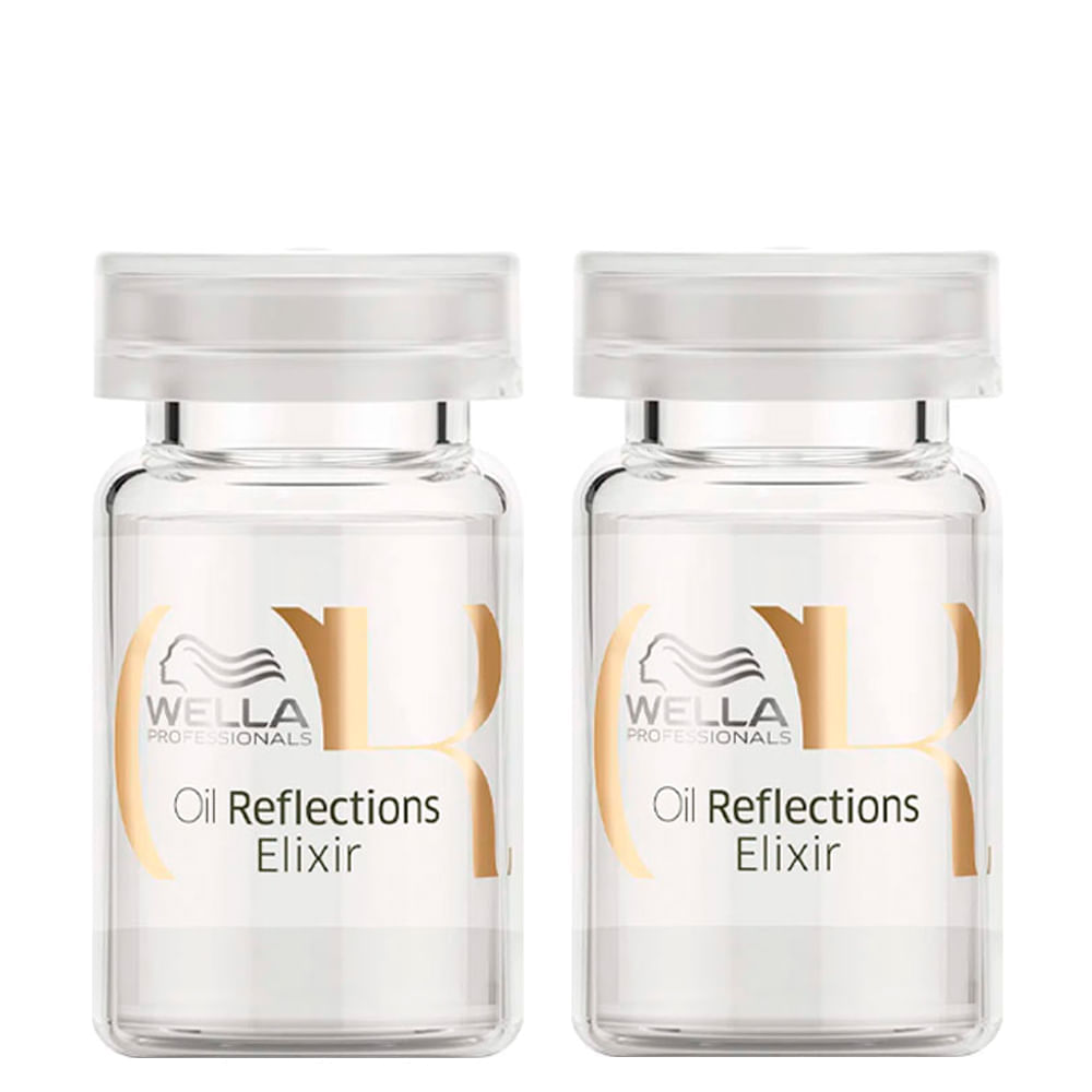 Kit Wella Professionals Oil Reflections Ampola para Hidratação 6 ml 2 ...