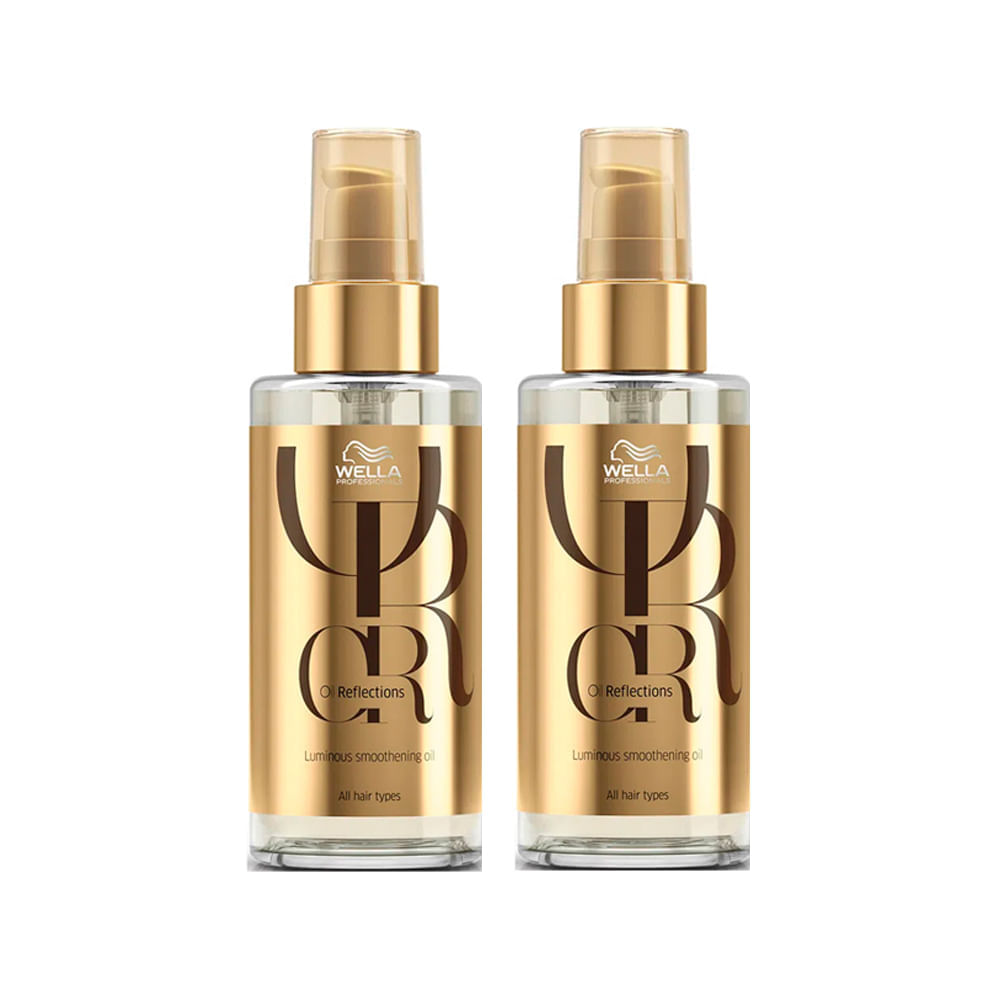 Kit Wella Professionals Oil Reflections Óleo Capilar 100 ml 2 Unidades