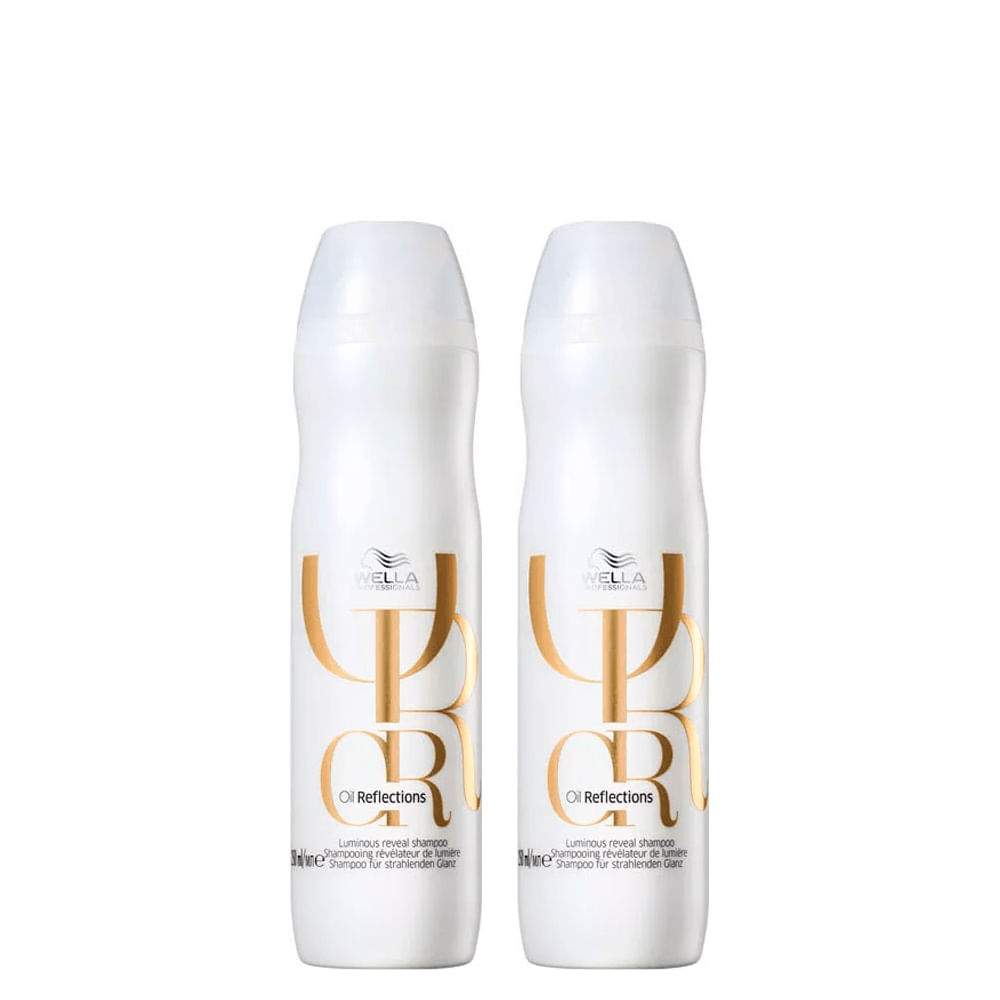 Kit Wella Professionals Oil Reflections Shampoo 250 ml 2 Unidades