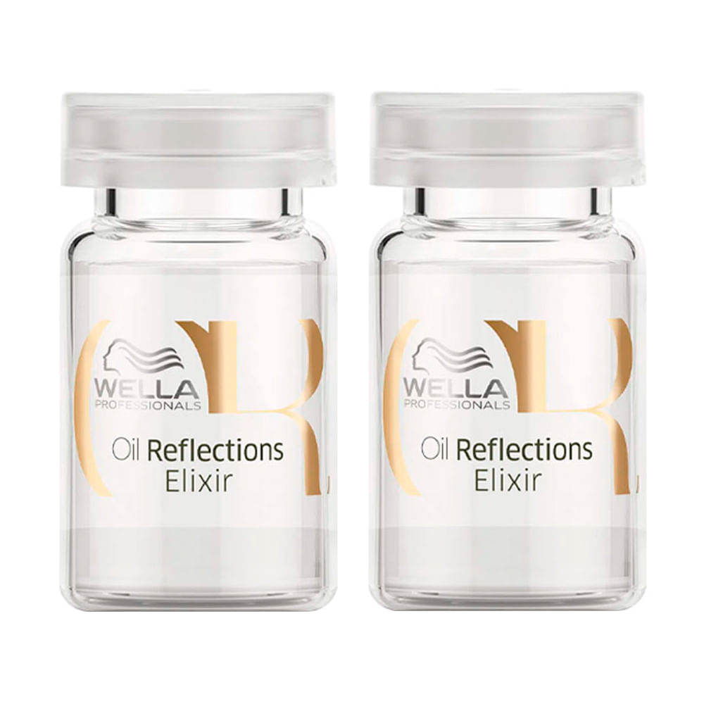 Kit Wella Professionals Oil Reflections Ampola para Hidratação 6 ml 2 Unidades