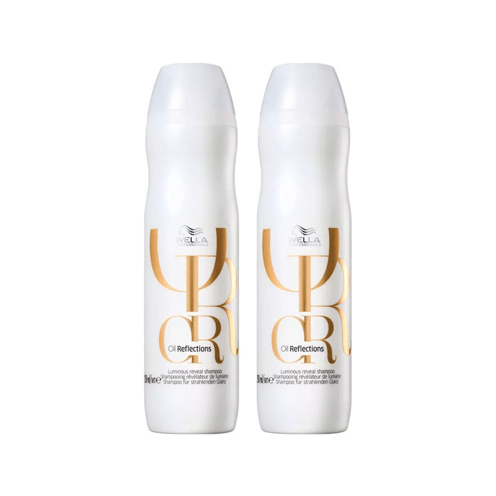 Kit Wella Professionals Oil Reflections Shampoo 250 ml 2 Unidades