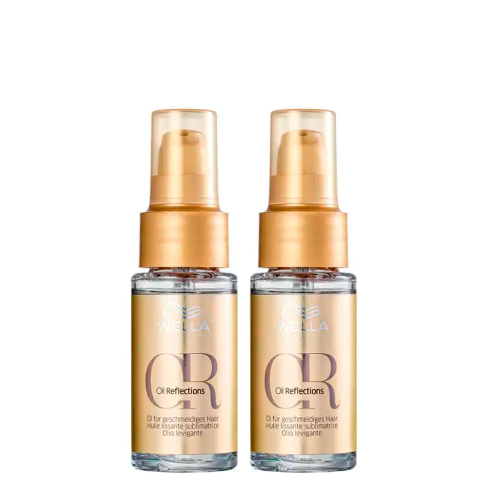 Kit Wella Professionals Oil Reflections Óleo Capilar 30 Ml 2 Unidades