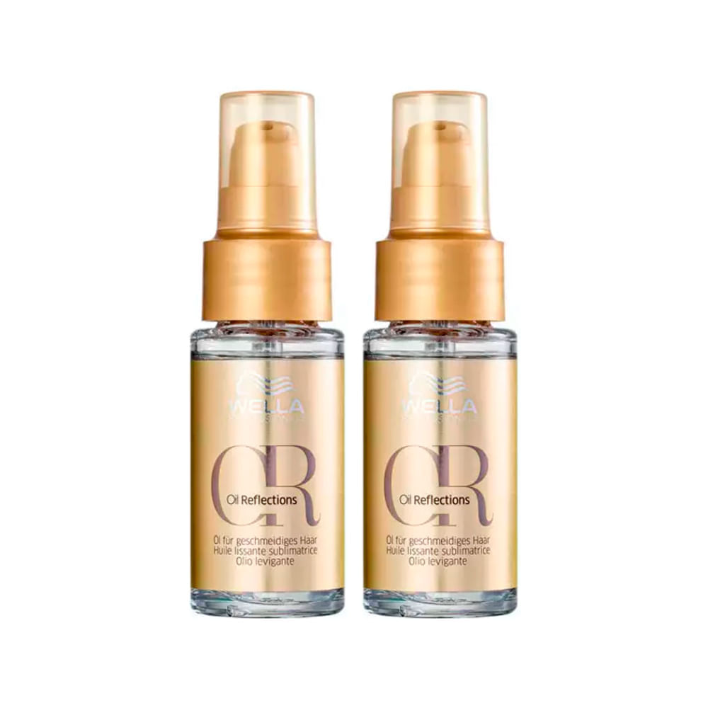 Kit Wella Professionals Oil Reflections Óleo Capilar 30 ml 2 Unidades