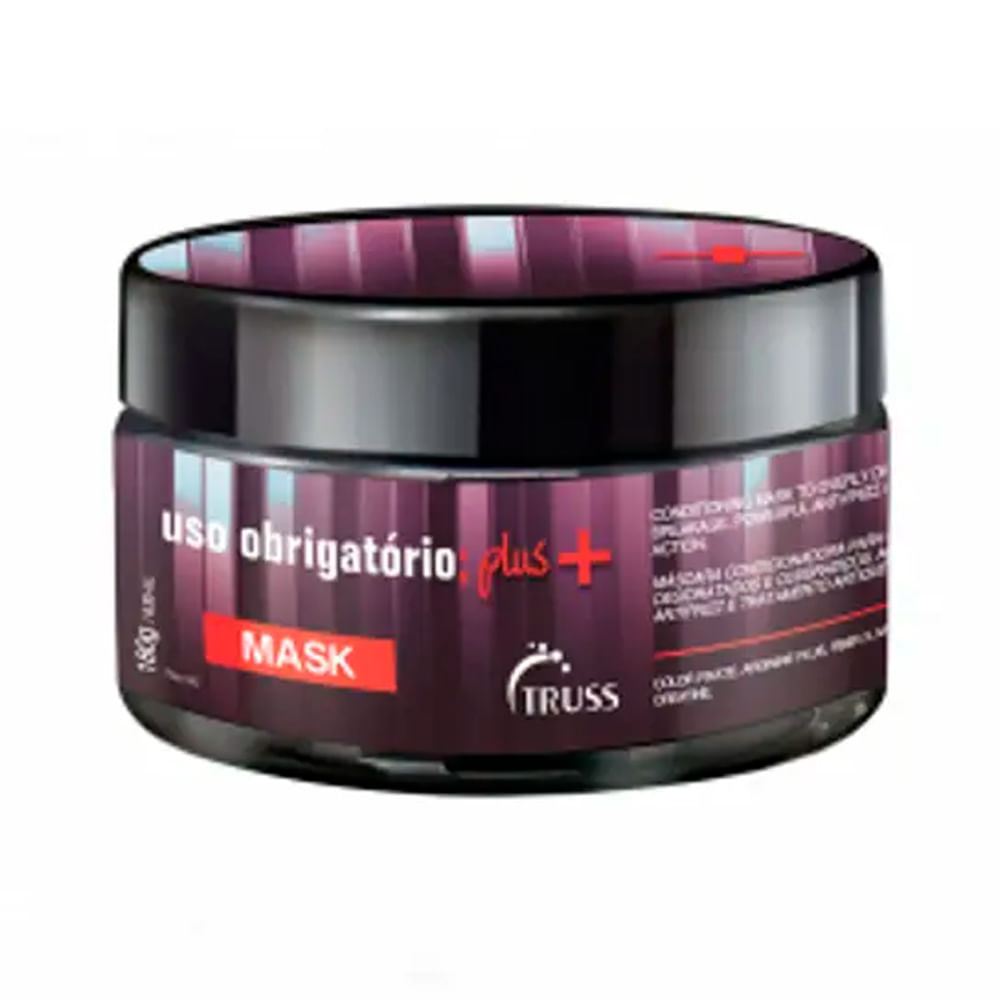 Máscara de Nutrição Intensa Truss Uso Obrigatório Plus+ 180 g
