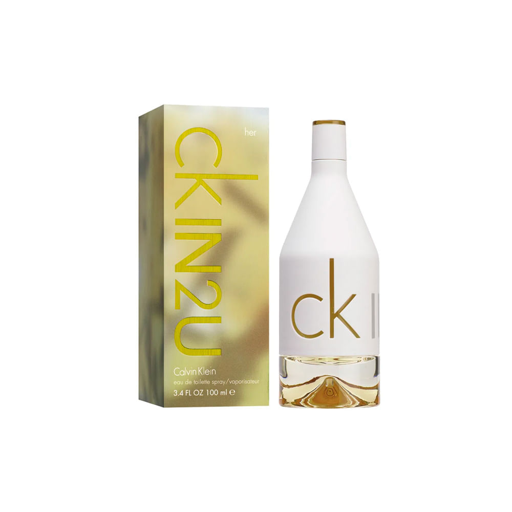 Perfume Feminino Calvin Klein CK in2U For Her Eau de Toilette 100 ml