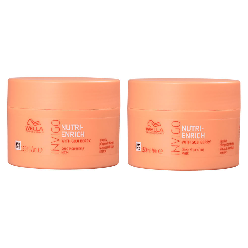 Kit Wella Professionals Invigo Nutri Enrich Máscara de Nutrição 150 ml 2 Unidades
