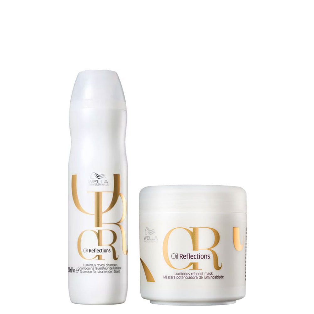 Kit&nbsp;wella Oil Reflections - Shampoo 250 Ml + Máscara 150 Ml