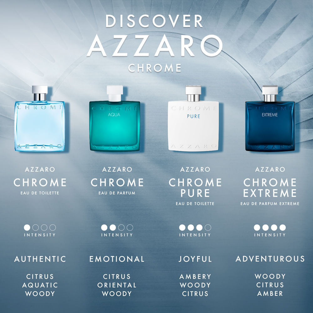 Perfume Masculino Azzaro Chrom Eau de Toilette 200 ml