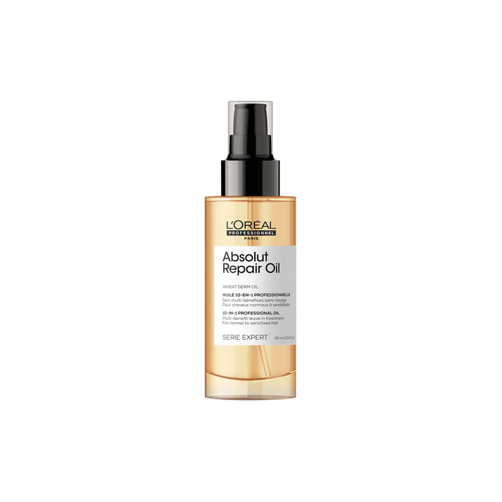 Óleo Capilar L'Oréal Professionnel Serie Expert Absolut Repair Gold Quinoa Protein 10 in 1 90 ml