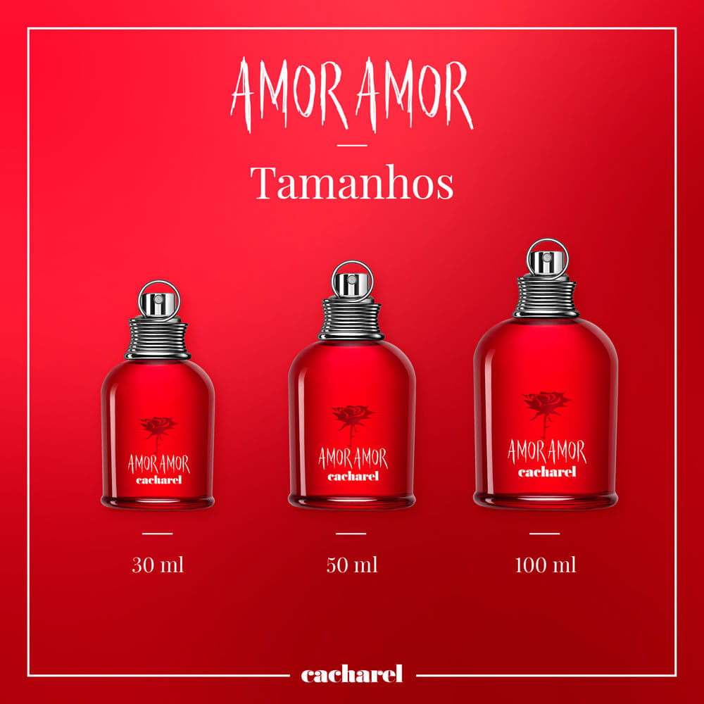 Perfume Feminino Cacharel Amor Amor Eau de Toilette 100 ml