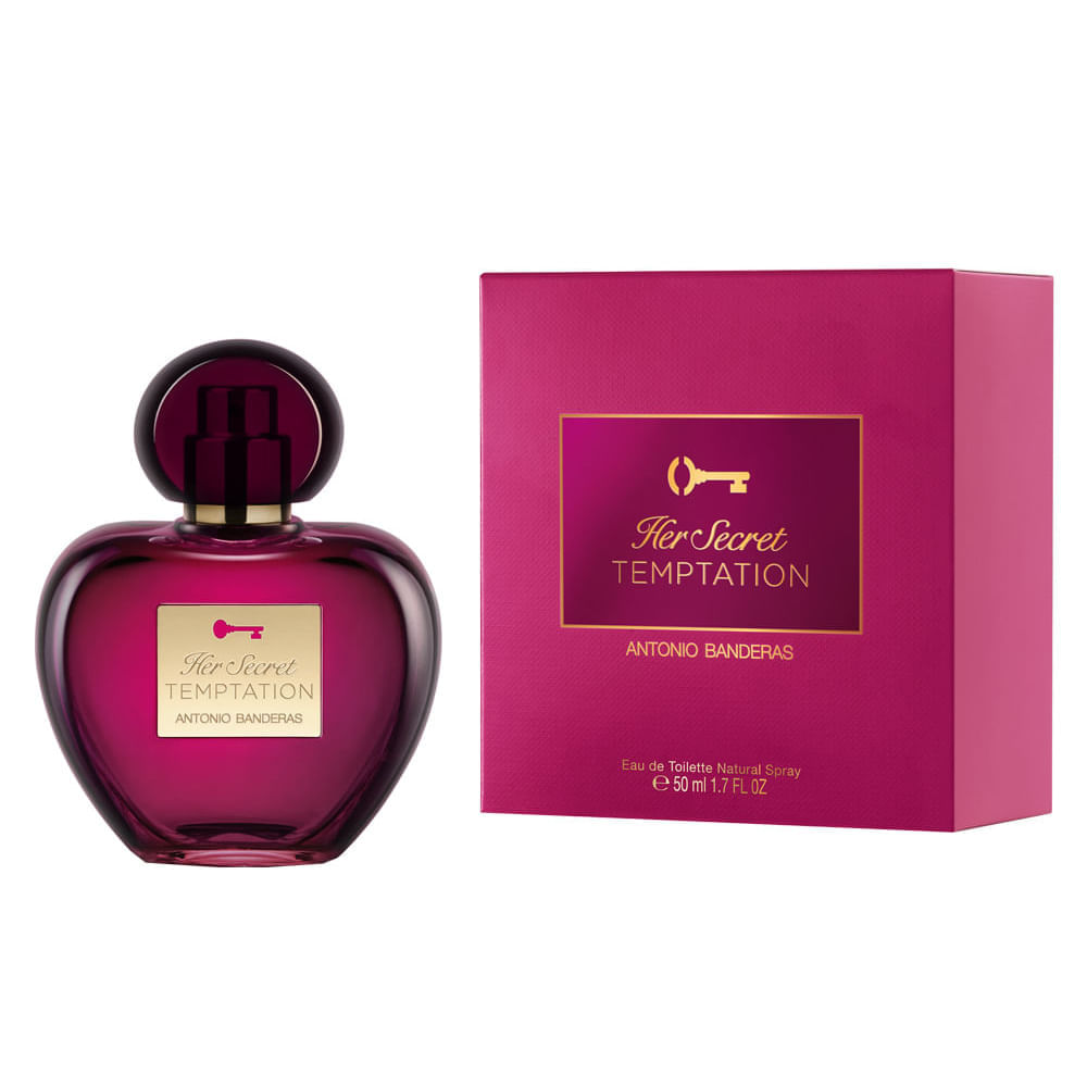 Perfume Feminino Banderas Her Secret Temptation Eau de Toilette 50 ml