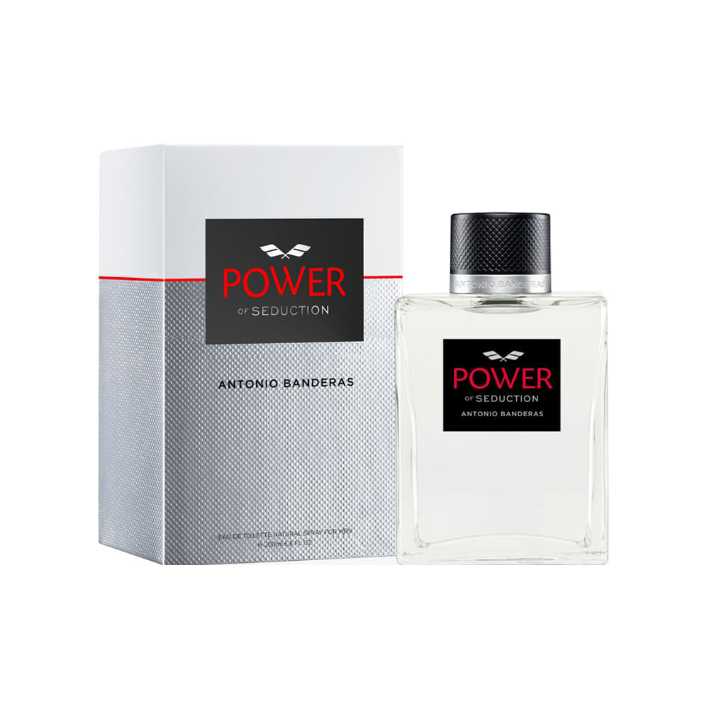 Perfume Masculino Banderas Power of Seduction Eau de Toilette 200 ml