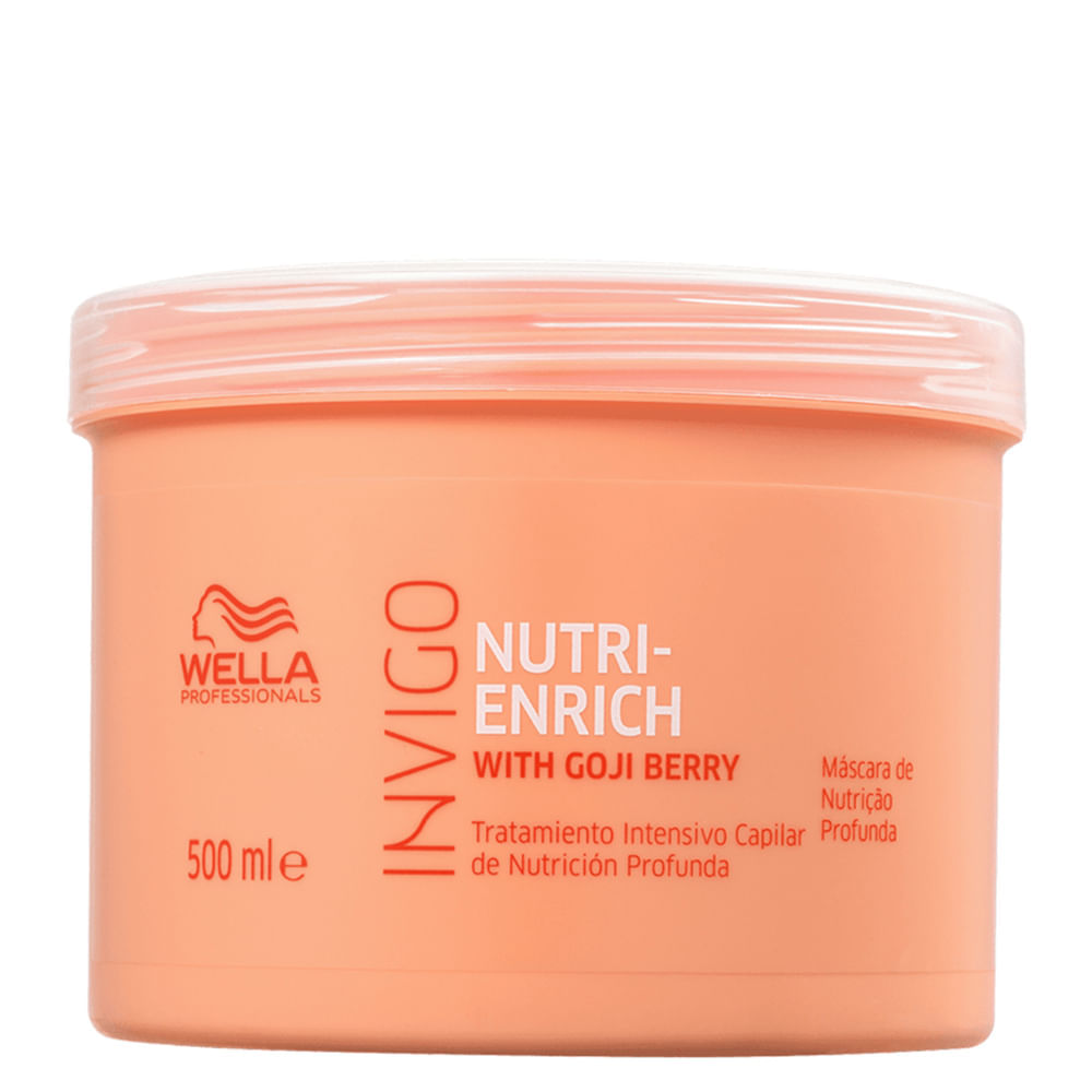 Máscara De Nutrição Wella Professionals Invigo Nutri Enrich 500 Ml