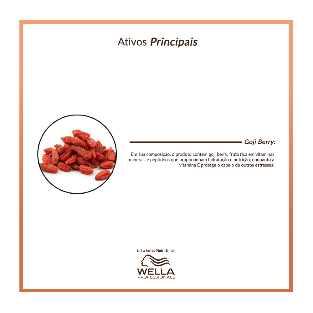 Máscara de Nutrição Wella Professionals Invigo Nutri Enrich 500 ml