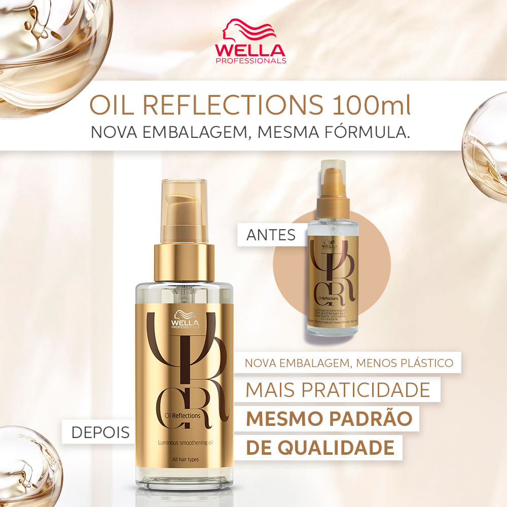 Óleo Capilar Wella Professionals Oil Reflections 100 ml