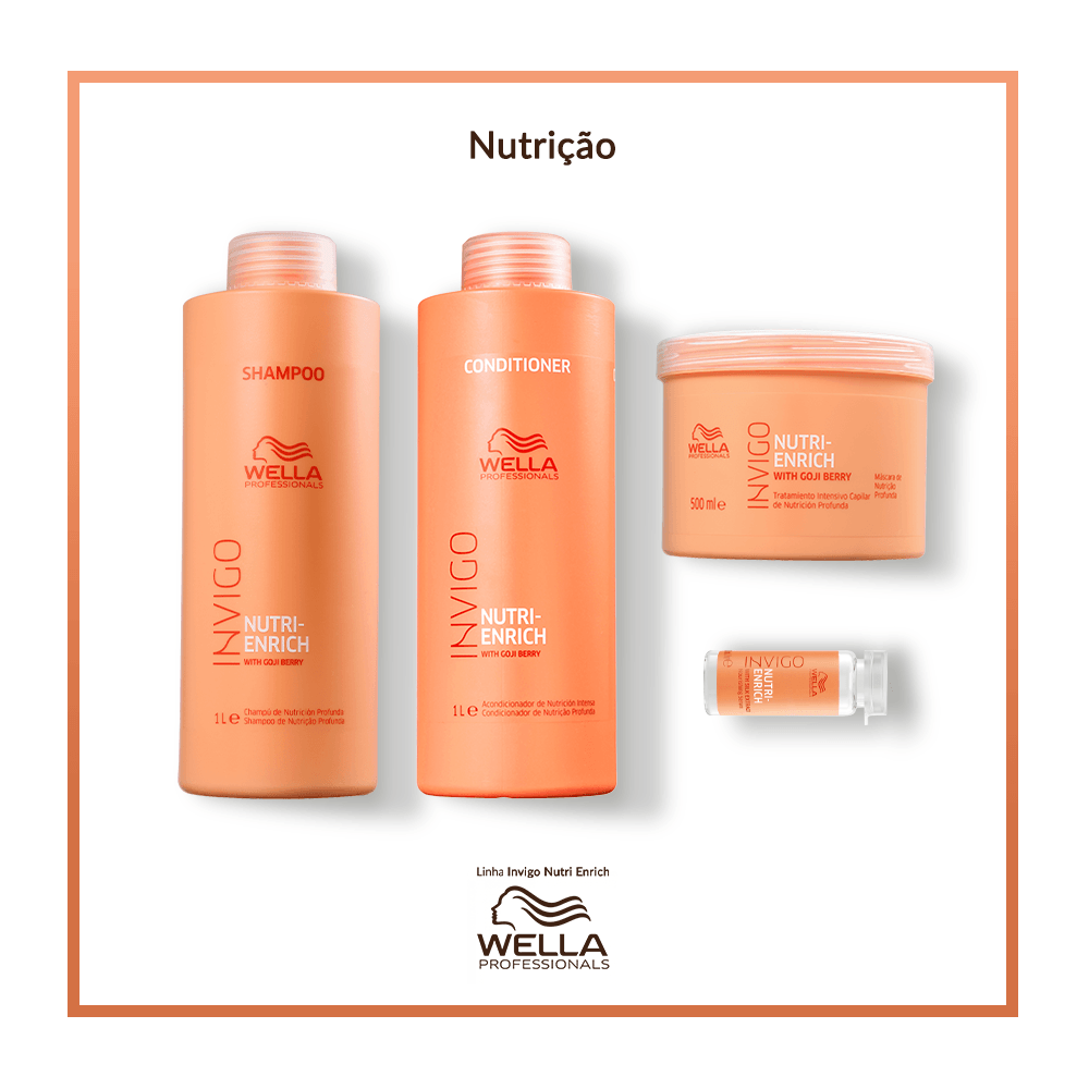 Máscara de Nutrição Wella Professionals Invigo Nutri Enrich 500 ml