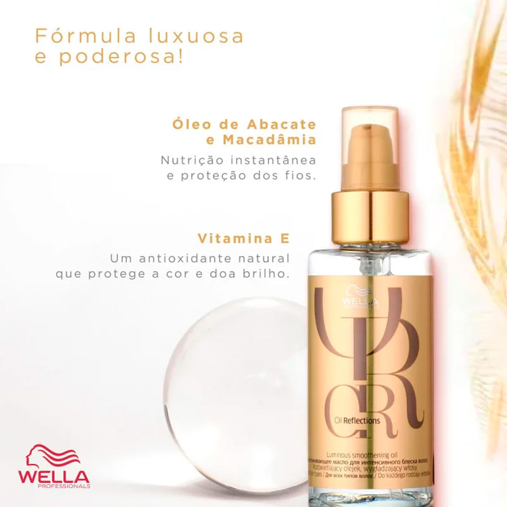 Óleo Capilar Wella Professionals Oil Reflections 30 ml