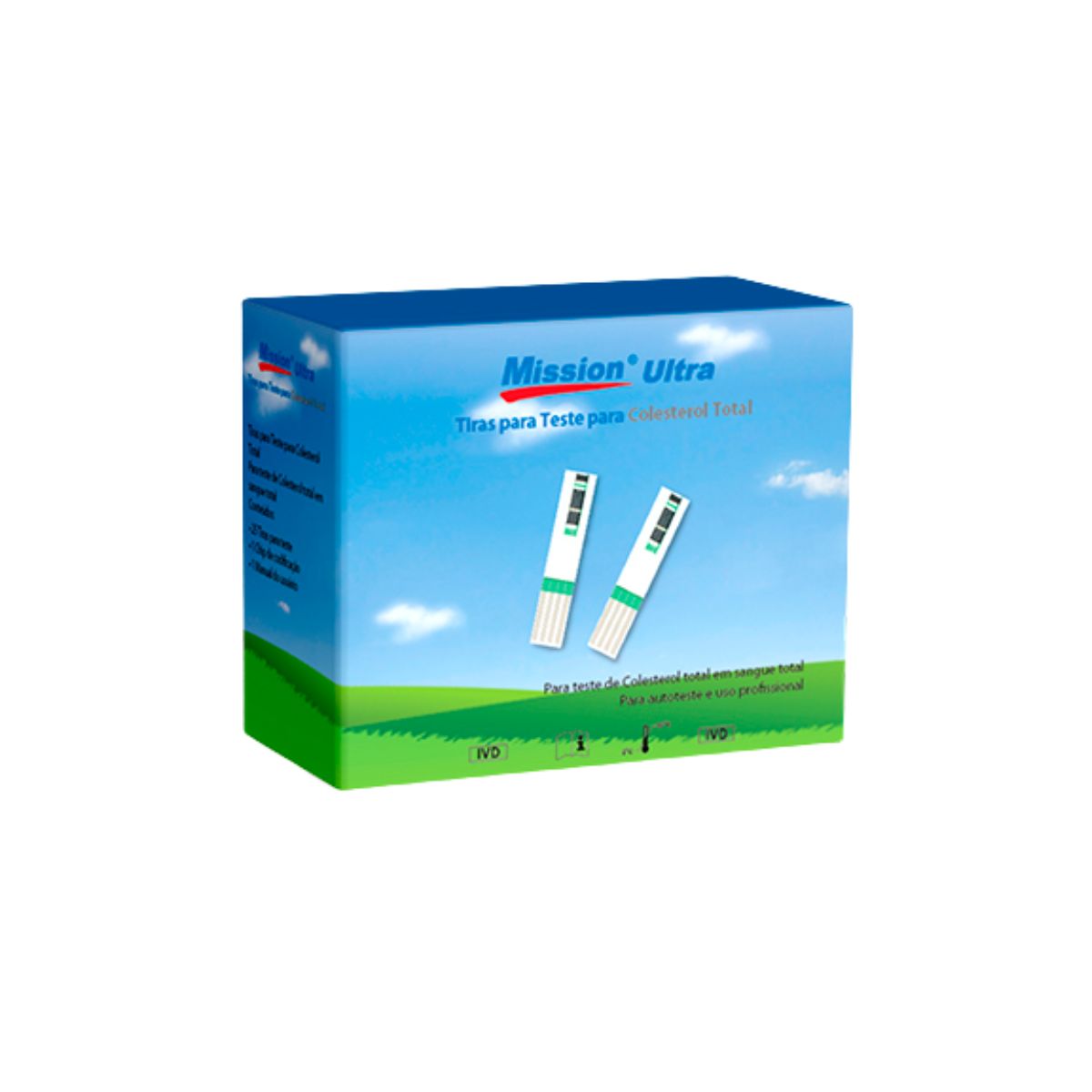 Tiras para Colesterol Mission Ultra Com 5 Unidades