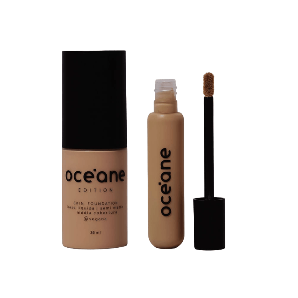 Kit Base Líquida 300m + Corretivo Líquido Médium Océane Edition