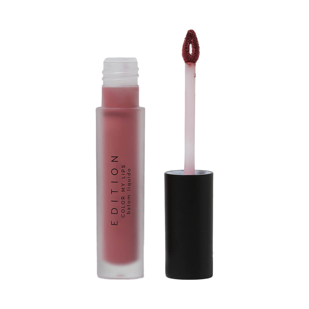 Batom Líquido Rosa Matte Color My Lips Hype Océane Edition4g