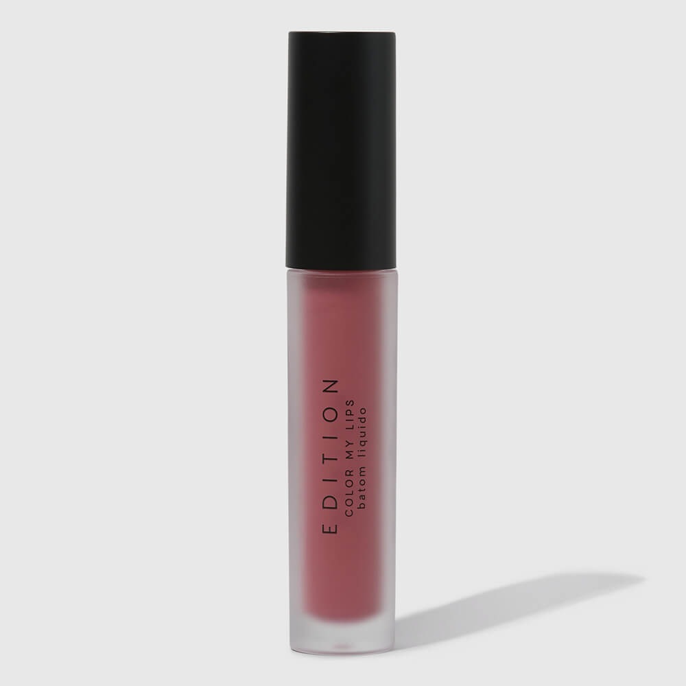 Batom Líquido Rosa Matte Color My Lips Hype Océane Edition4g