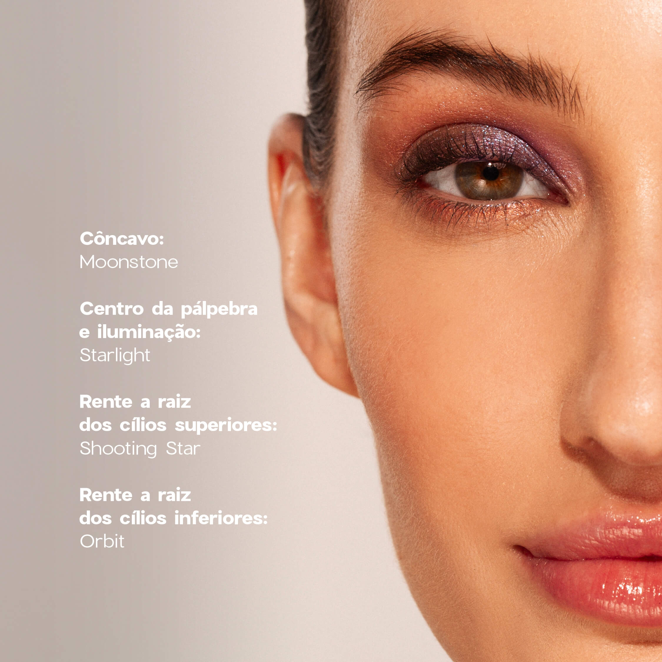 Paleta de Sombras 4 Eyeshadow Palette Cosmic Océane Edition