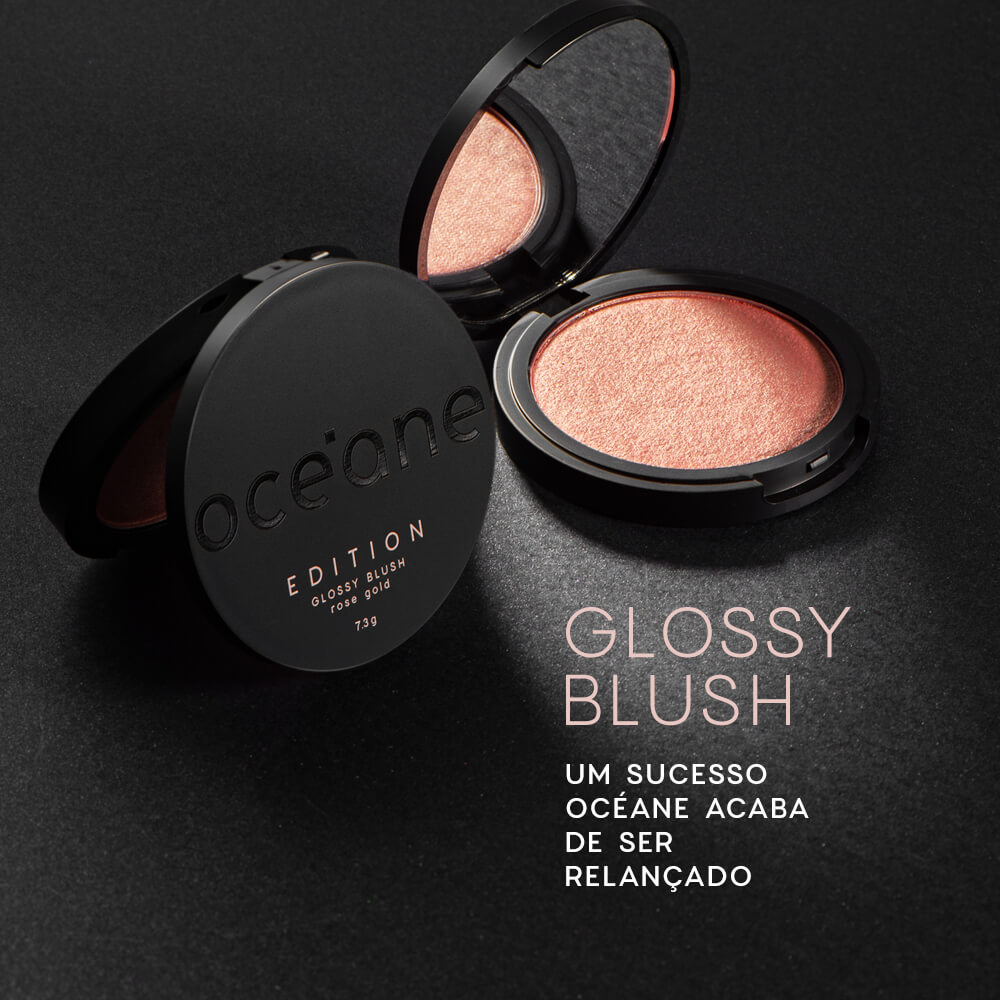 Kit Paleta de Sombras 4 Eyeshadow Palette Cosmic + Blush Cintilante Océane Edition