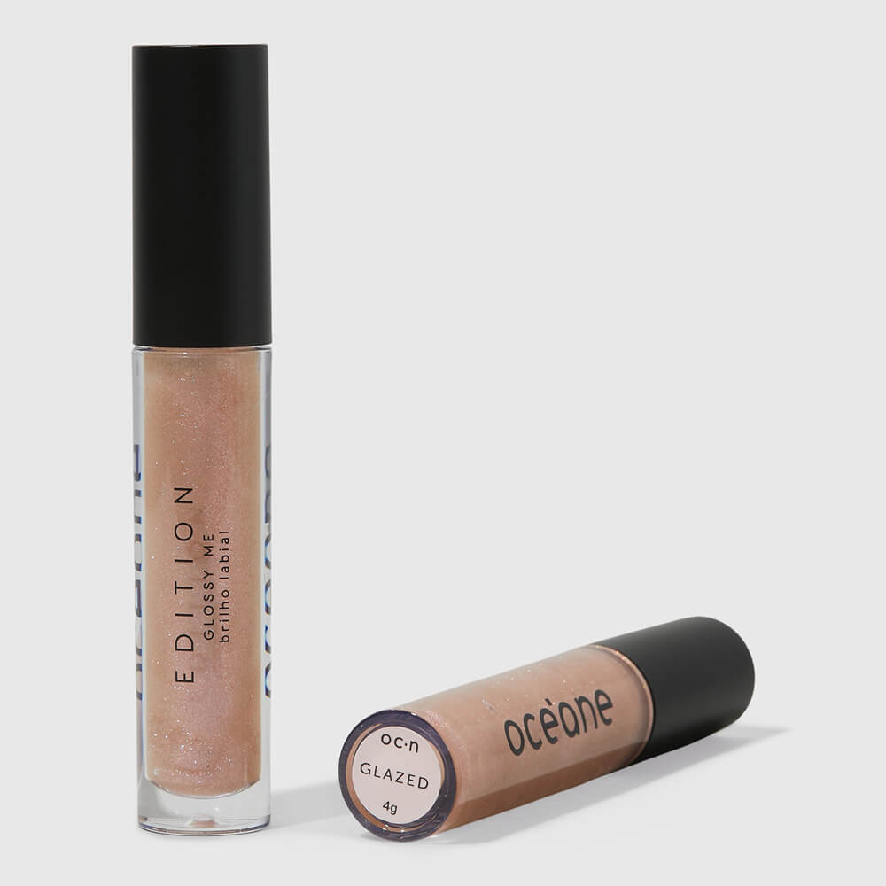 Brilho Labial Transparente Glossy Me Glazed Océane Edition