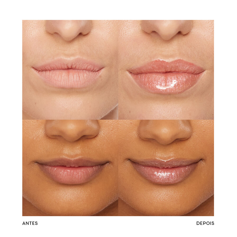 Brilho Labial Transparente Glossy Me Glazed Océane Edition