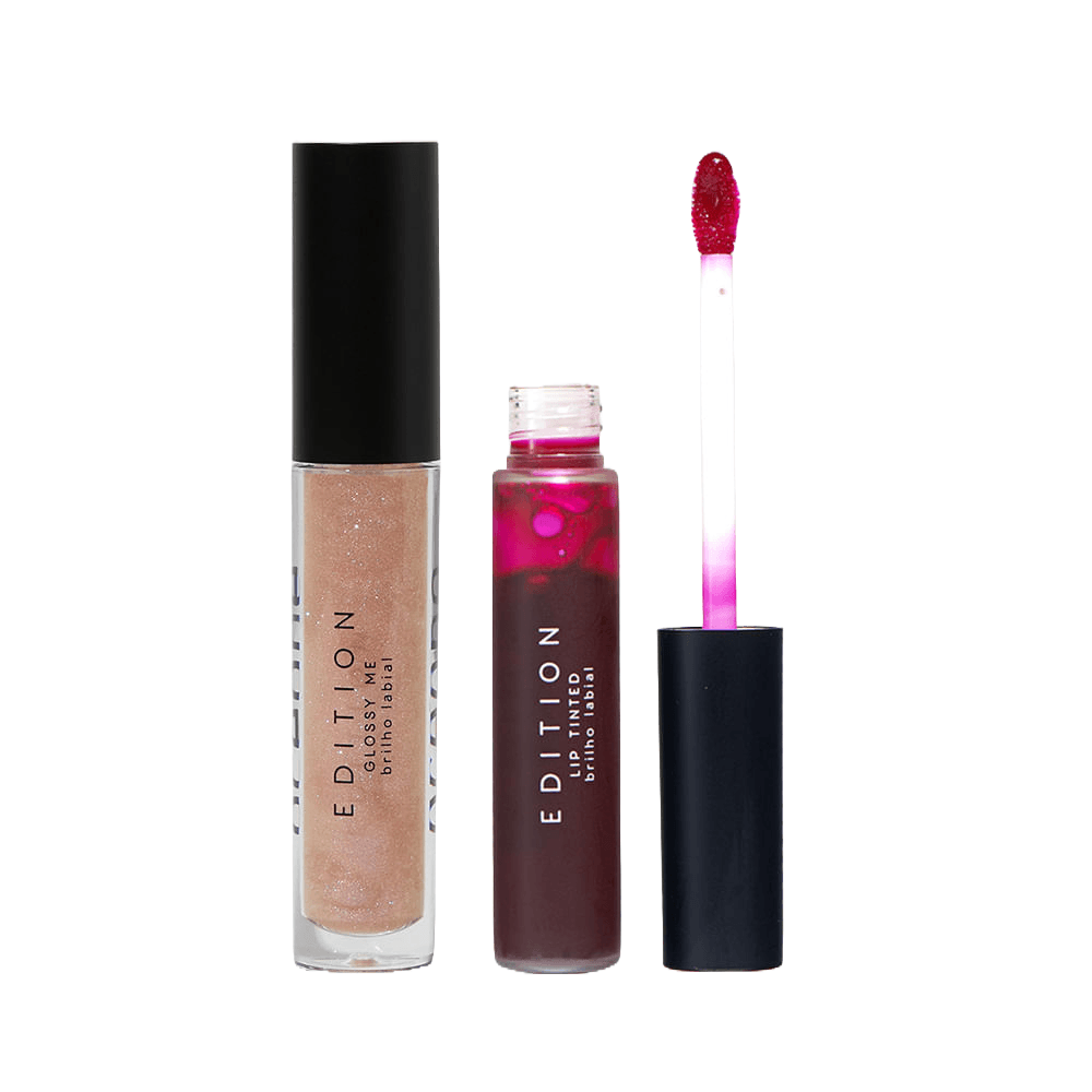 Kit Lip Tinted Pink + Brilho Labial Océane Edition