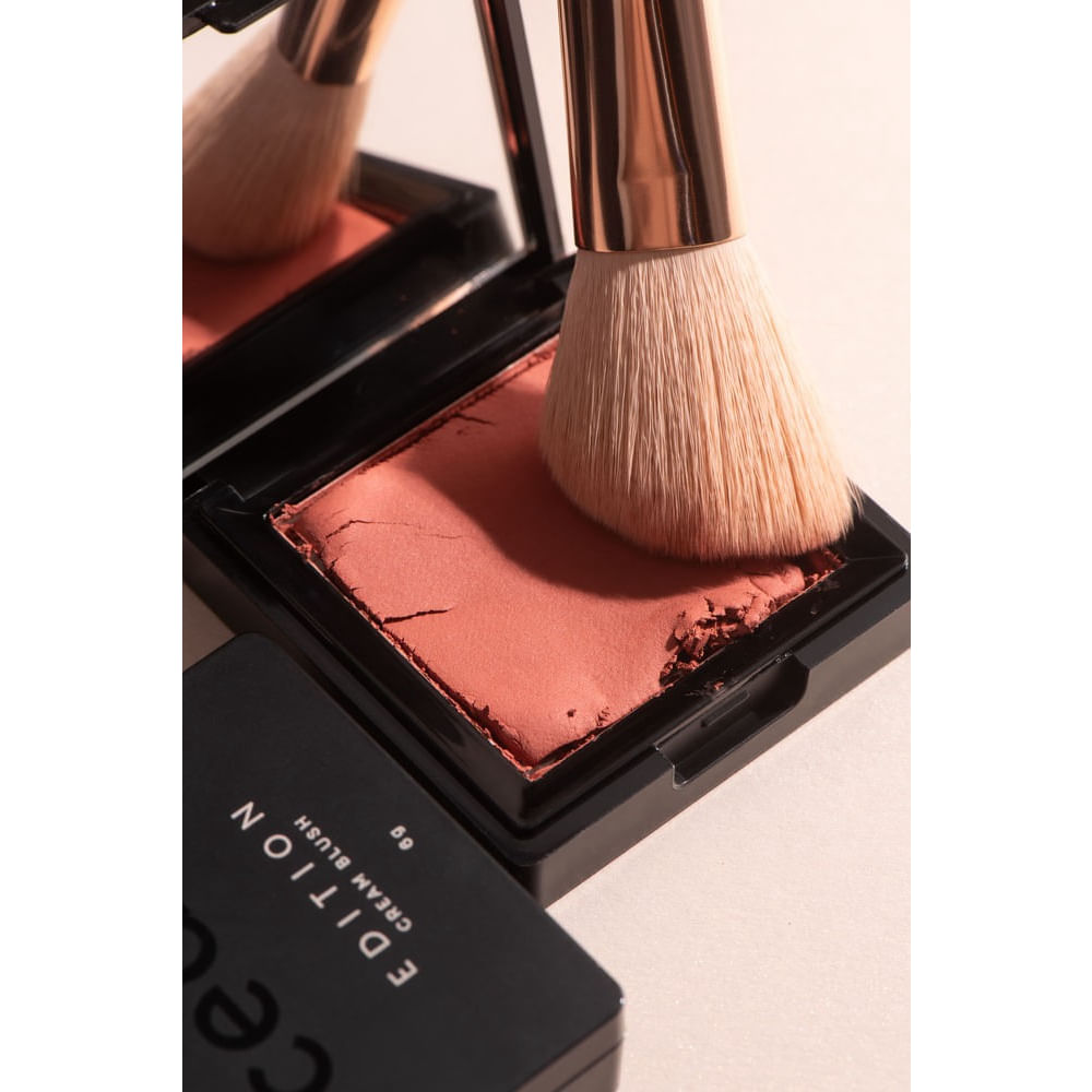 Kit Batom Nude Semi-Matte + Blush Cremoso