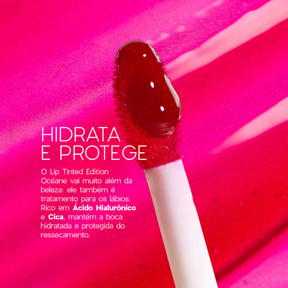 Kit Lip Tinted Pink + Brilho Labial Océane Edition