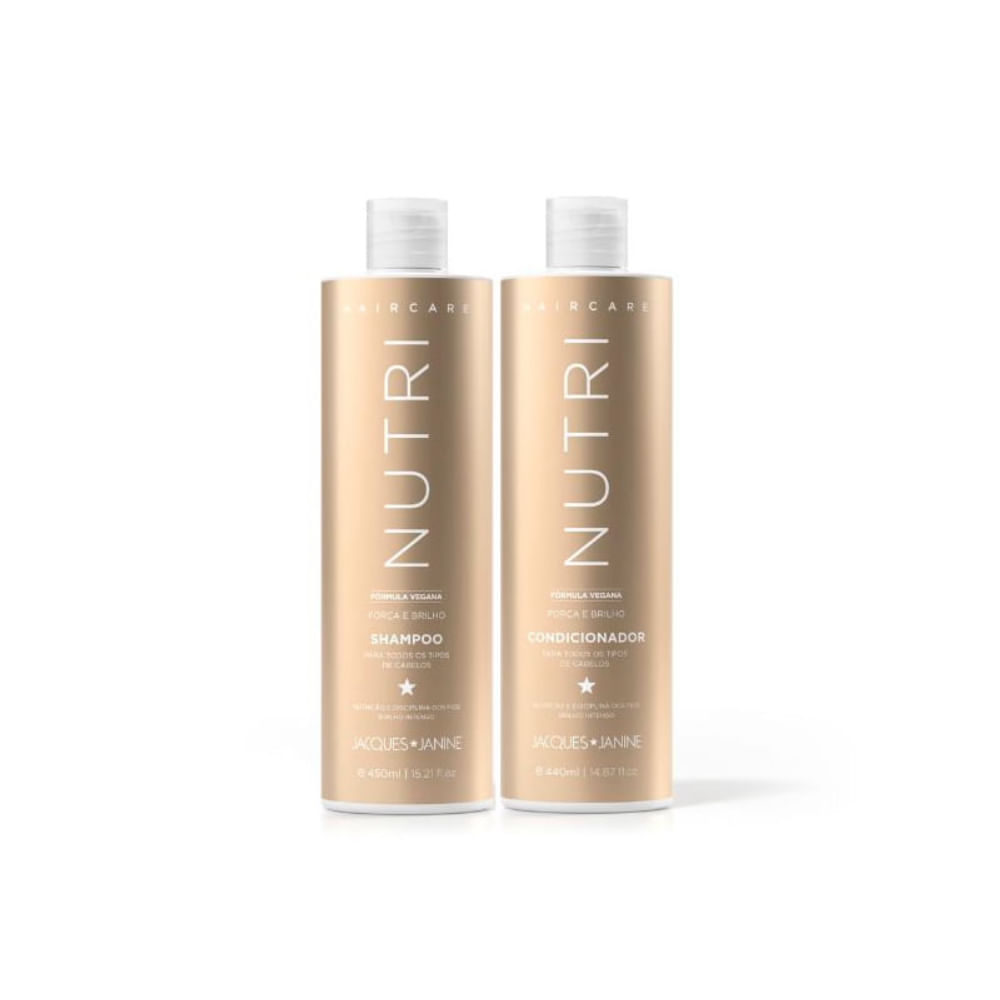 Kit Shampoo + Condicionador Jacques Nutri Janine Hair Care