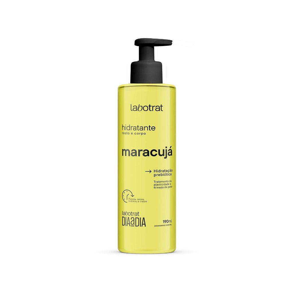 Loção Hidratante Labotrat Corporal e Facial Maracujá 190ml