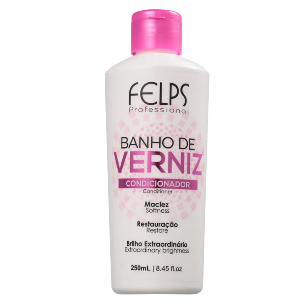 Condicionador De Tratamento Felps Banho De Verniz 250ml