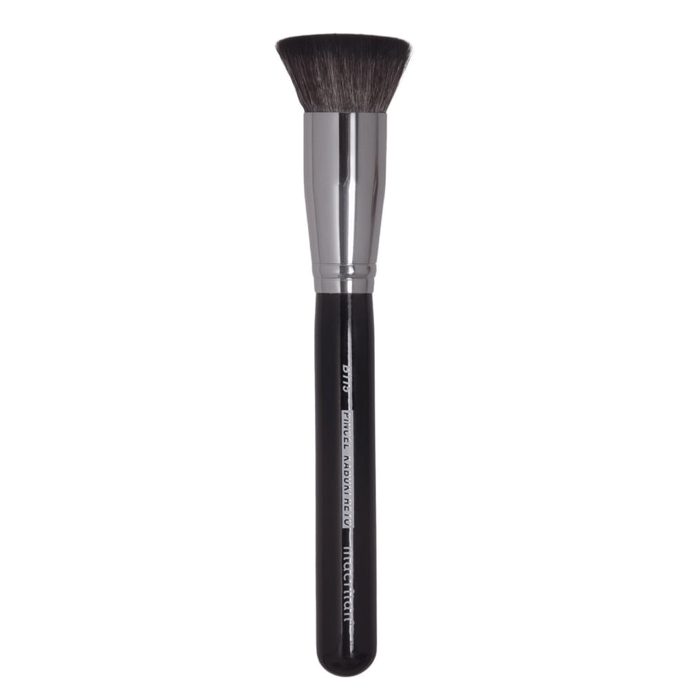 Pincel Para Maquiagem Macrilan Profissional Kabuki Reto B115