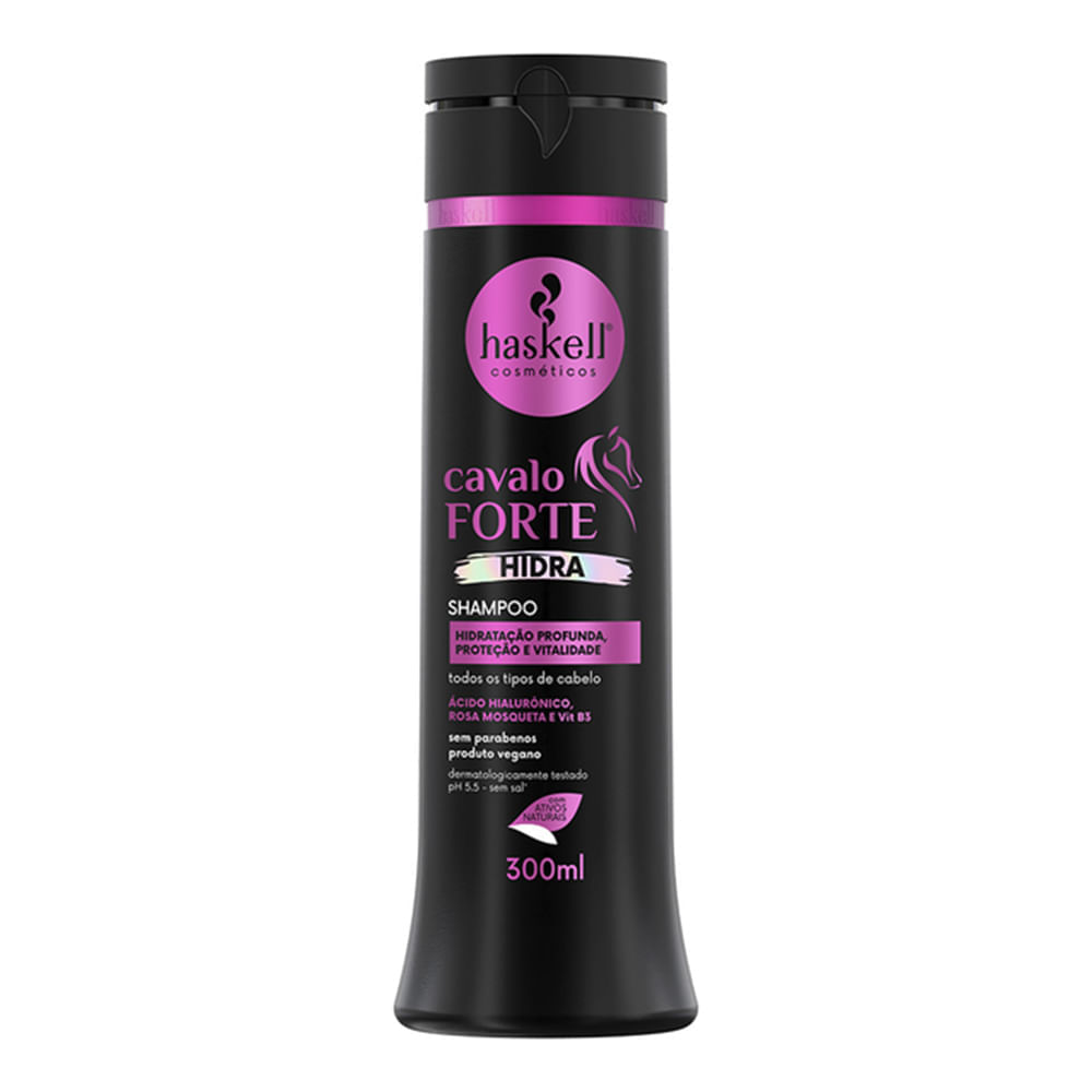 Shampoo De Tratamento Haskell Cavalo Forte Hidra 300ml