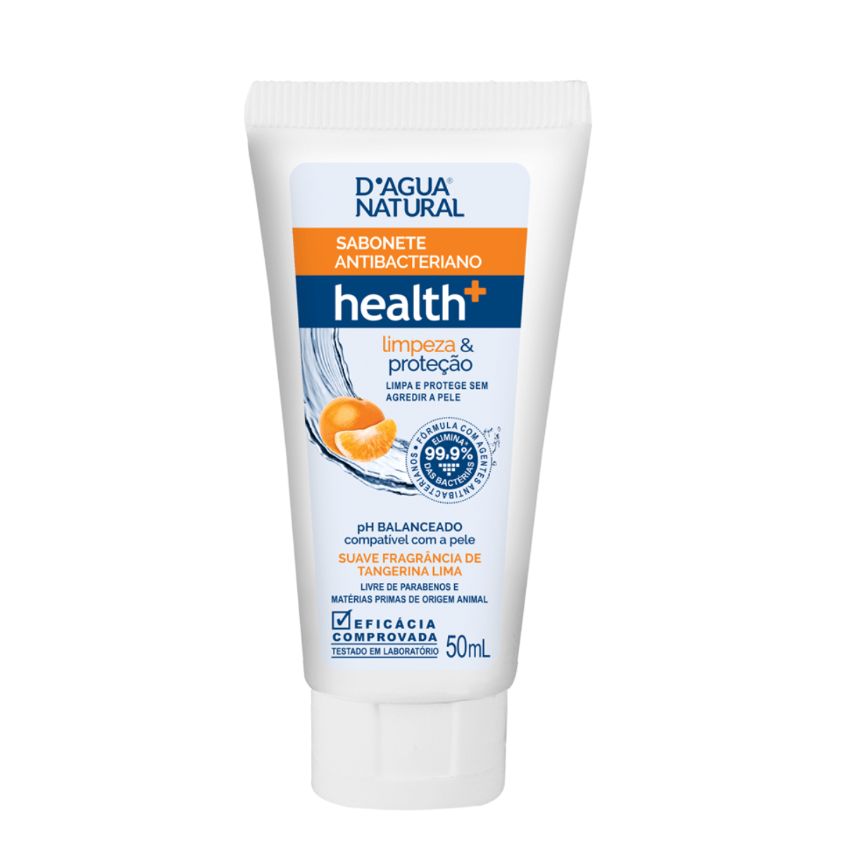 Creme Hidratante Antibacteriano Health+ Dagua Natural 50g
