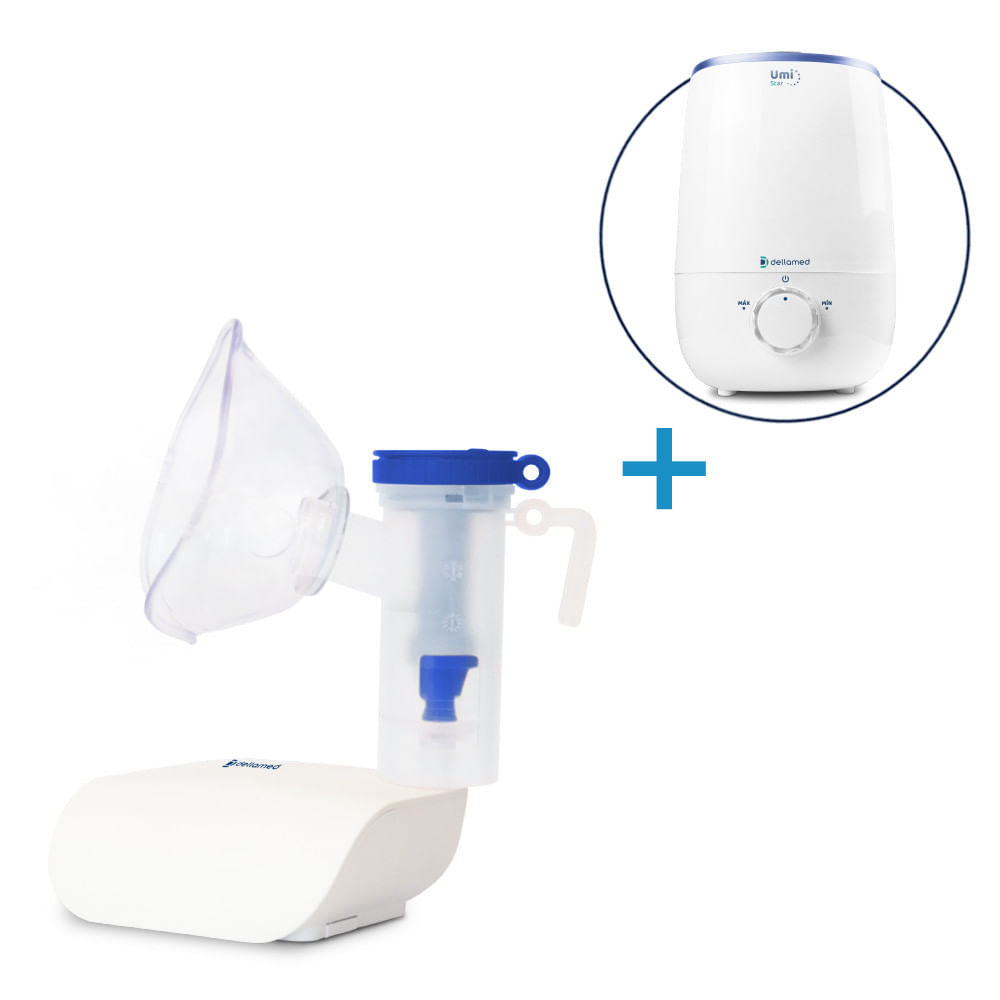 Kit Nebulizador Compacto + Umidificador Star Dellamed