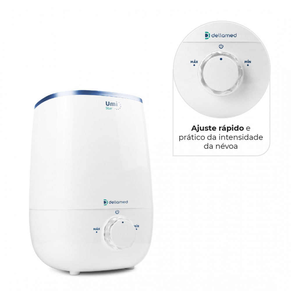 Kit Nebulizador Compacto + Umidificador Star Dellamed