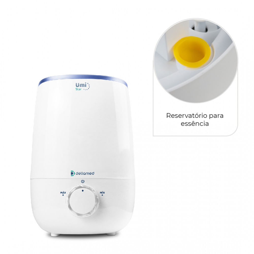Kit Nebulizador Compacto + Umidificador Star Dellamed