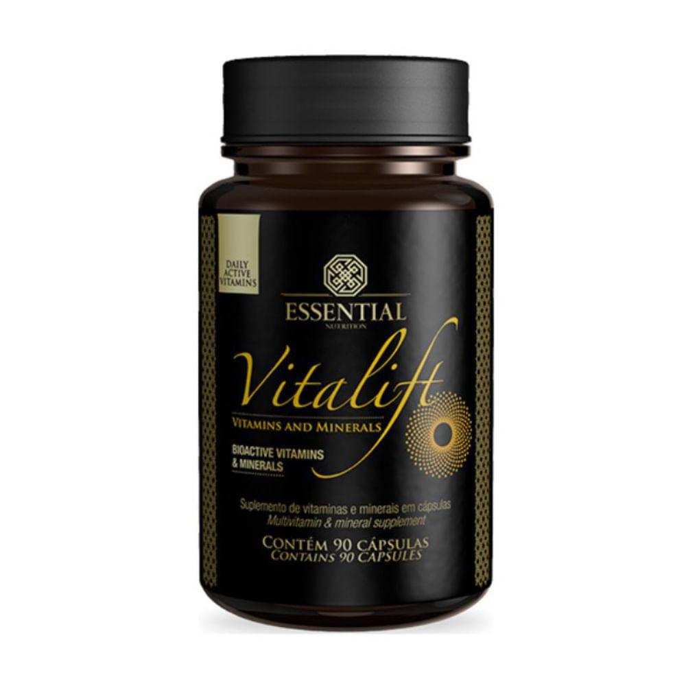 Vitalift Polivitaminico Essential Nutrition 90 Cápsulas