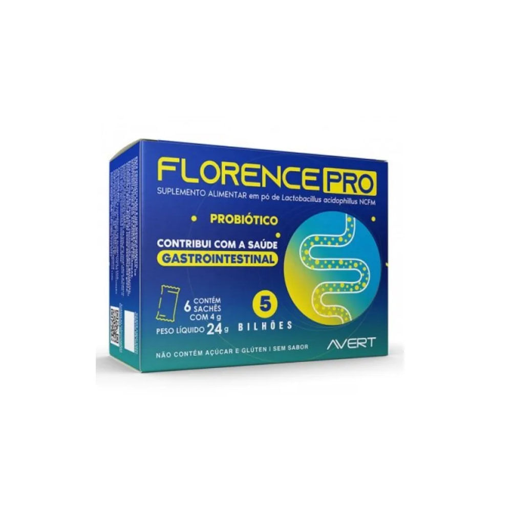Suplemento Alimentar Florence Pro 6 sachês