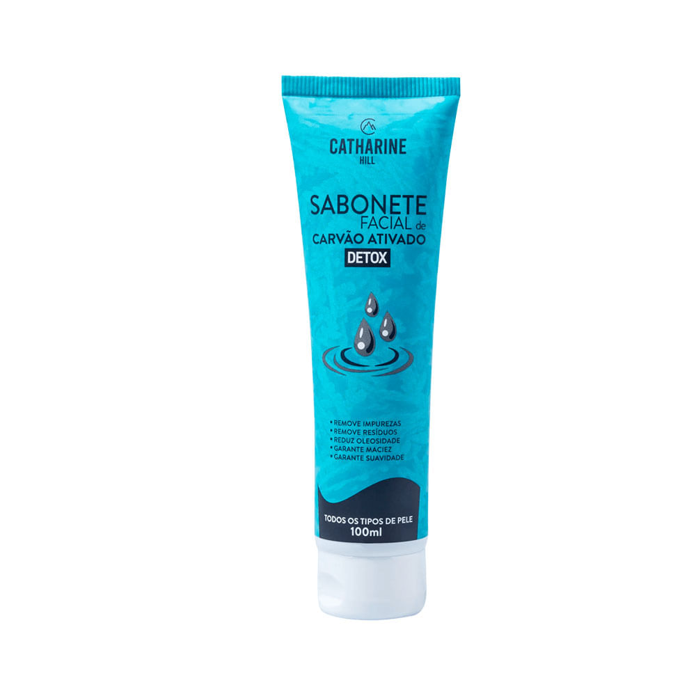 Sabonete Líquido Facial Catharine Hill Carvão Ativado Detox 100ml