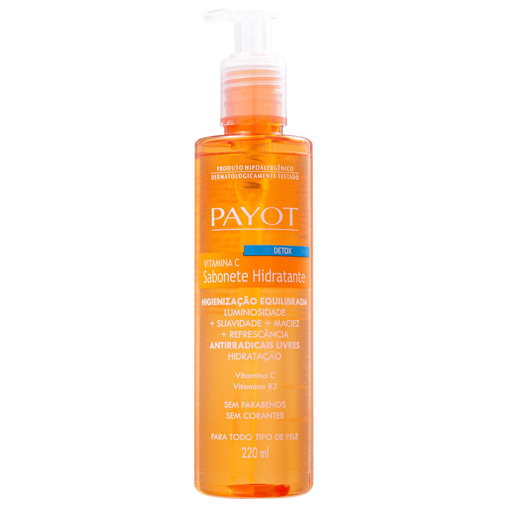 Sabonete Líquido Payot Detox Vitamina C 220ml