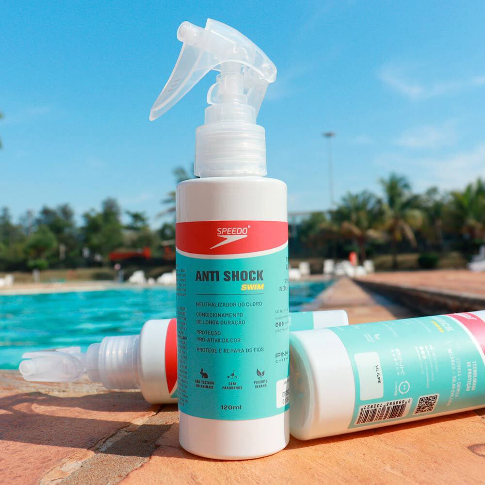Leave-in Pink Cheeks Anti Shock Swim Speedo Spray 120 ml